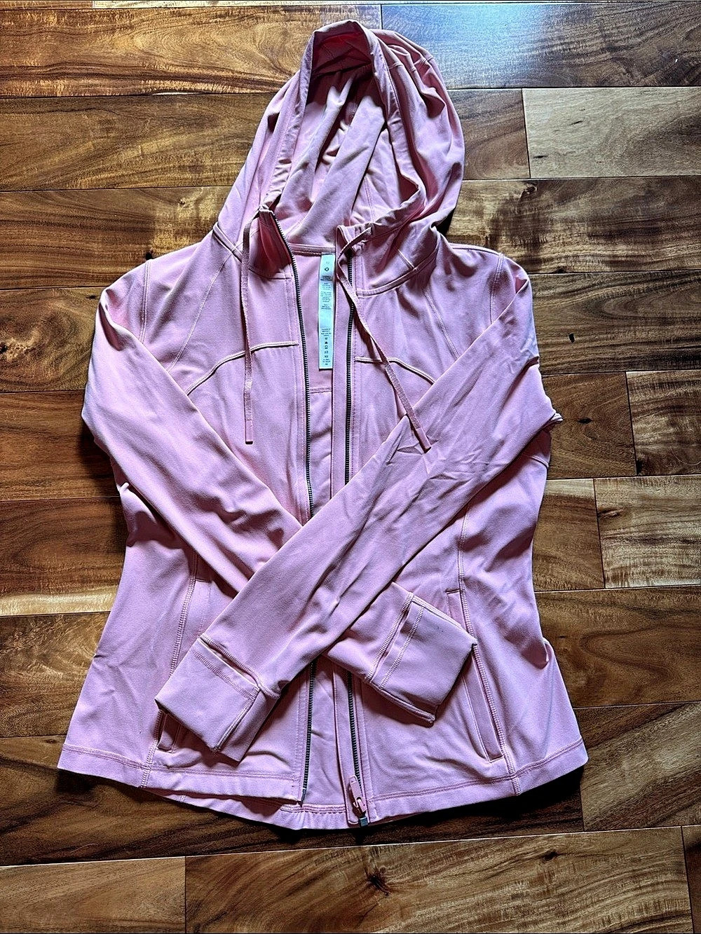 lululemon Define hooded Jacket Pink Size 12